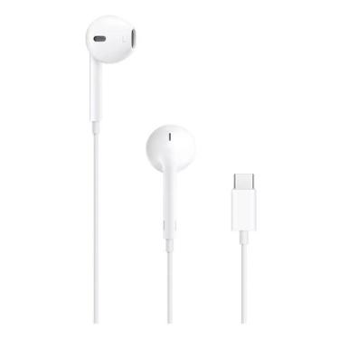 Imagem de Fone De Ouvido USB C Lacrado Compativel iPhone 15 15 Plus 15 Pro 15 Pr