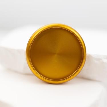 Imagem de SMILE&WAVE Discos de expansão personalizáveis para páginas extras - anéis de fichário DIY para cadernos, agendas, calendários - Serve para Staples ARC e Happy Planners (METAL OURO, 32 mm/1,25