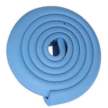 Imagem de KIMISS Protetor de Canto de Borda de Prova de bebê - Loda -las de Colisão Macia para o Pára choques para Segurança de Mesa e Móveis (Azul)