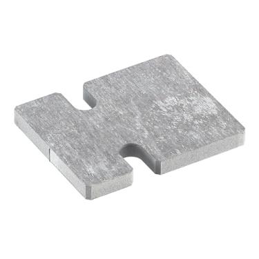 Imagem de Espaçador de amortecimento de cartucho de mesa giratória de magnésio. Agulha de toca-discos de 2 mm de espessura e tonearm com alta absorção de vibração