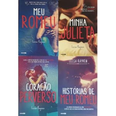Imagem de Kit 4 livros leisa rayven meu romeu + minha julieta + coração perverso