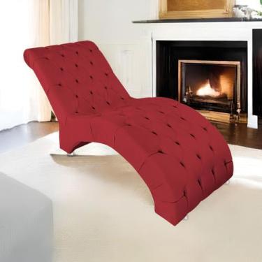 Imagem de Espreguiçadeira Relaxante para Descanso P02 Suede - Doce Sonho Móveis,