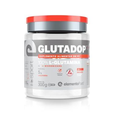 Imagem de Glutadop Glutamina serie Sport pote 300g elementoPuro
