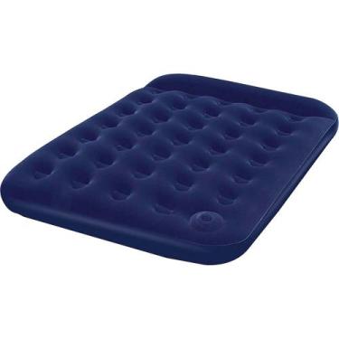 Imagem de Colchão Inflável Casal 191x137cm Bestway Double 67225 com Bomba Intern