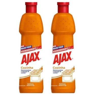 Imagem de Kit 2 Desengordurante Uso Geral Ajax Especialista Cozinha 500ml