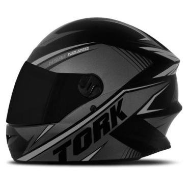 Imagem de Capacete Moto Fechado Pro Tork R8 + Viseira Fumê, PRATA, 56