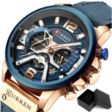 Imagem de Relógio De Luxo Curren Cronógrafo Quartzo à Prova D`água Top