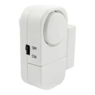 Imagem de Kit 2 Alarme Magnético Sensor Presença Sem Fio Janela Porta - DFJN, Al