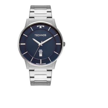 Imagem de Relógio Technos Masculino Slim Prata - GM10YQ/1A
