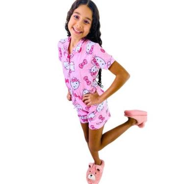 Imagem de Pijama Americano Criança Personagens Festa Do Pijama 6 Ao 14 Anos - Is