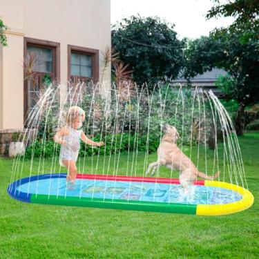 Imagem de Brastoy Splash Sprinkler Pad Piscinas Infantil Brinquedos (250X170cm Numérico)