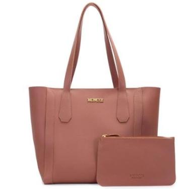 Imagem de bolsa de ombro cabe notebook faculdade trabalho bolsa feminina grande Moncci-Feminino