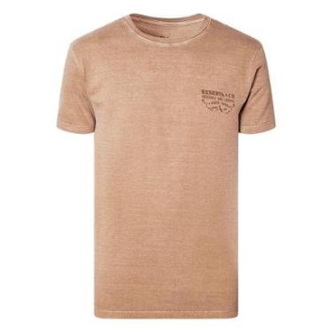 Imagem de Camiseta Reserva Slim Estampa Placa Antiga Masculina Cinza-Masculino