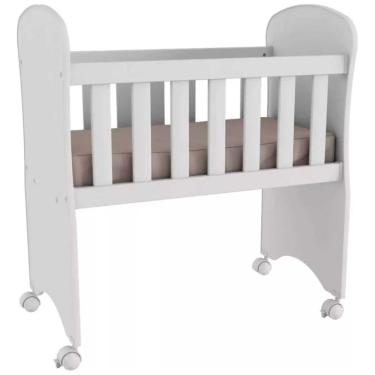 Imagem de Mini Berço Com Colchão Tigus Quarto Bebê MDF Bebê E Cia