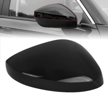 Imagem de RACBOX Capa de espelho retrovisor preto brilhante compatível com 11th Civic 2022 2023 2024, versão sem luz de seta