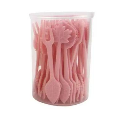 Imagem de Paliteiro com 40 Palitos de Plástico Decoração Enfeite Mesa - Clink