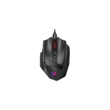 Imagem de Mouse Gamer Redragon Rind, RGB, Sensor PAW3333, 16000 DPI, 10 Botões Programáveis, USB, Preto - M813-RGB
