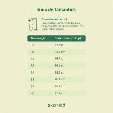 Imagem de Sapatilha Feminina Ecopé Confortável Sustentável Ecológica e Vegana, P