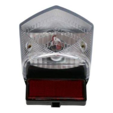 Imagem de Lanterna Led Traseira Cristal Com Lampada Moto Cb 300r - RR