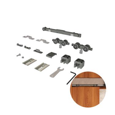 Imagem de Sistema Porta Correr Ro-7502v Com Amortecimento Fixa Topo | 15-80kg | Rometal