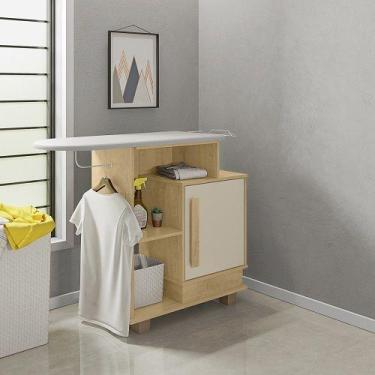 Imagem de Tabua De Passar Roupas Havai Cinamomo/Off White - RV Móveis