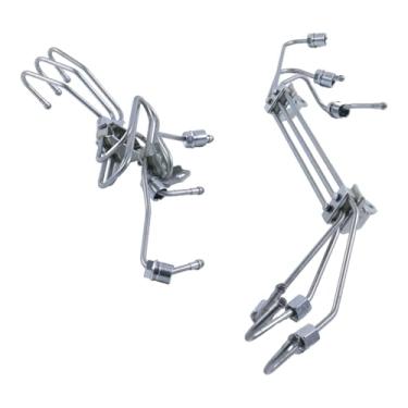 Imagem de HOLDWELL Conjunto de tubos de fornecimento de combustível 3976433 3976434 compatível com Cummins Engine 6L ISLE 6L8.9 L8.9 ISL QSL 4B3.9 6B5.9 6C8.3 ISCe QSB N14 4BT 6BT 6CT ISDe ISBe NT855 M11QSM ISM