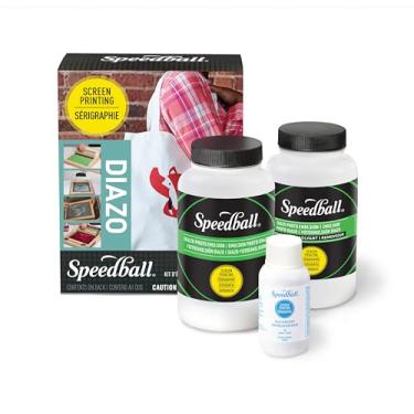 Imagem de Speedball Art Products Kit de emulsão fotográfica Diazo para molduras de serigrafia