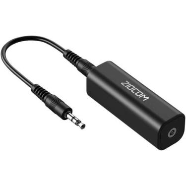 Imagem de Isolador de ruído Ground Loop ZIOCOM para áudio automotivo de 3,5 mm (