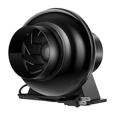 Imagem de RURAL GROW Exaustor de 10 cm, ventilador de ventilação de plástico de 200 CFM para barraca de cultivo hidropônico