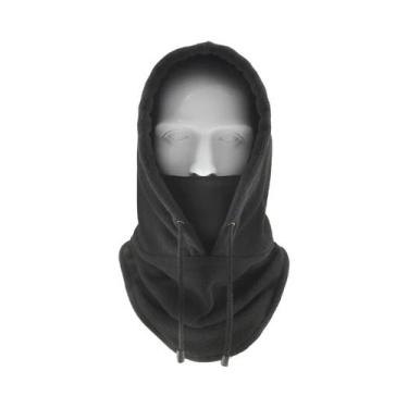 Imagem de Gorro De Ciclismo De Lã À Prova De Vento Para O Inverno, Aquecedor De 