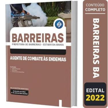 Imagem de Apostila Barreiras Ba - Agente De Combate Endemias - Editora Solucao