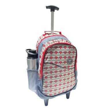 Imagem de Mochila Rodinha Adulto Feminina Viagens Escola Faculdade - Wincy