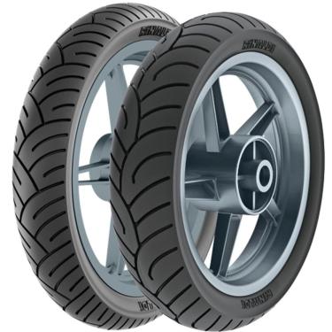 Imagem de Par Pneu Honda Cbx 250 Twister 110/70-17 + 140/70-17 Tl Hb37 Rinaldi