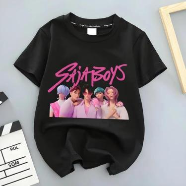 Imagem de Camiseta Modal Para Meninos E Meninas Caçadores De Bruxas, Manga Curta