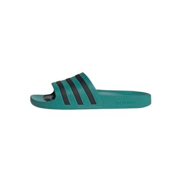 Imagem de adidas Unissex-adulto Adilette Aqua, azul-petróleo puro/preto/azul-petróleo, 7