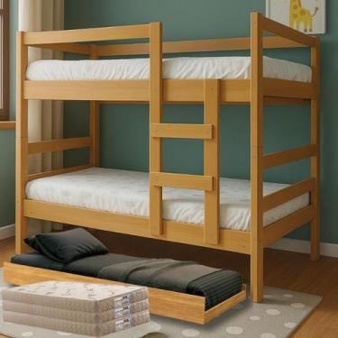 Imagem de Treliche Petra Cama Auxiliar e Colchões D20 Premium - Grandetos, Cinam