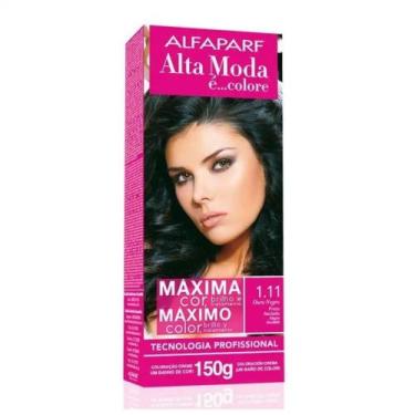 Imagem de Coloração 111 Preto Azulado Alta Moda