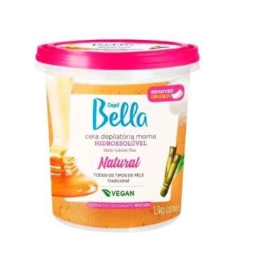 Imagem de Cera Depil Bella Hidrossolúvel Natural 1,3kg