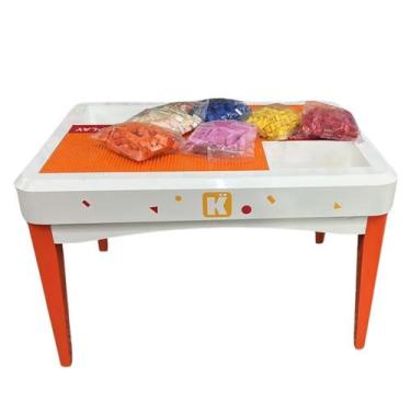 Imagem de Mesa Infantil Educativa De Experiência Com Blocos De Montar - Keep Pla