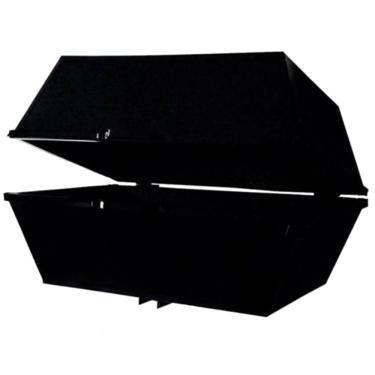 Imagem de Lixeira De Rua Retangular Fechada 100 Litros - 2370 - Mse