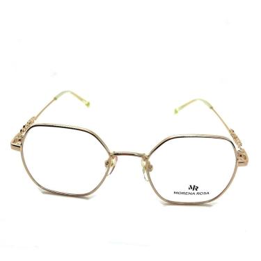 Imagem de Óculos de Sol Morena Rosa Rose Brilho Aro Fechado 51mm