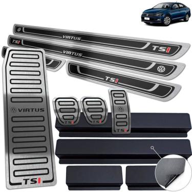 Imagem de Soleira Pedaleira Descanso Virtus Tsi 18 20 Preto AR Manual