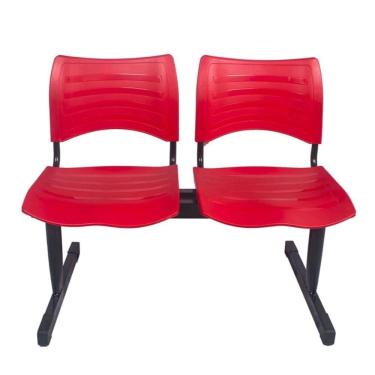 Imagem de Longarina Iso 02 Lugares Igrejas Recepção Consultórios