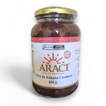 Imagem de Doce de Banana Cremoso Araci 650g - Doces Araci