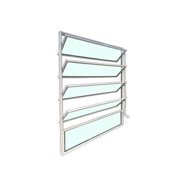 Imagem de Vitro Basculante de Alumínio Branco 100x80