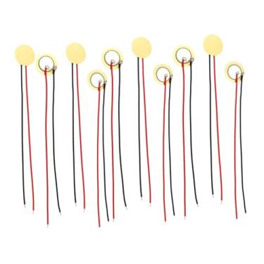 Imagem de Colaxi 10 Peças de Transdutor de Disco Piezo de 20 Mm para Microfone de Captação Acústica, Bateria, Guitarra