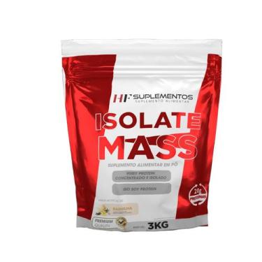 Imagem de Hipercalorico isolate mass 3kg baunilha hf suplementos