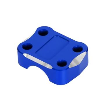 Imagem de XR650L Tampa da braçadeira do suporte do eixo do garfo dianteiro compatível com XR400R 1996-2004 XR 650L 1993-2024 Suporte de acessórios de motocicleta CNC 3D (azul)