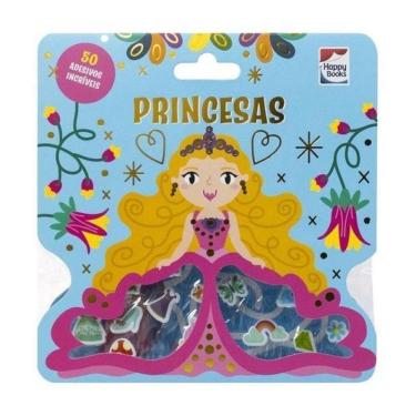 Imagem de Livro Com Adesivos Fofinhos: Princesas