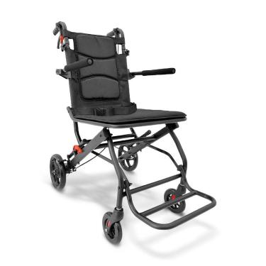 Imagem de Cadeira de Transporte Dellamed em Aço Dobrável até 100kg D90